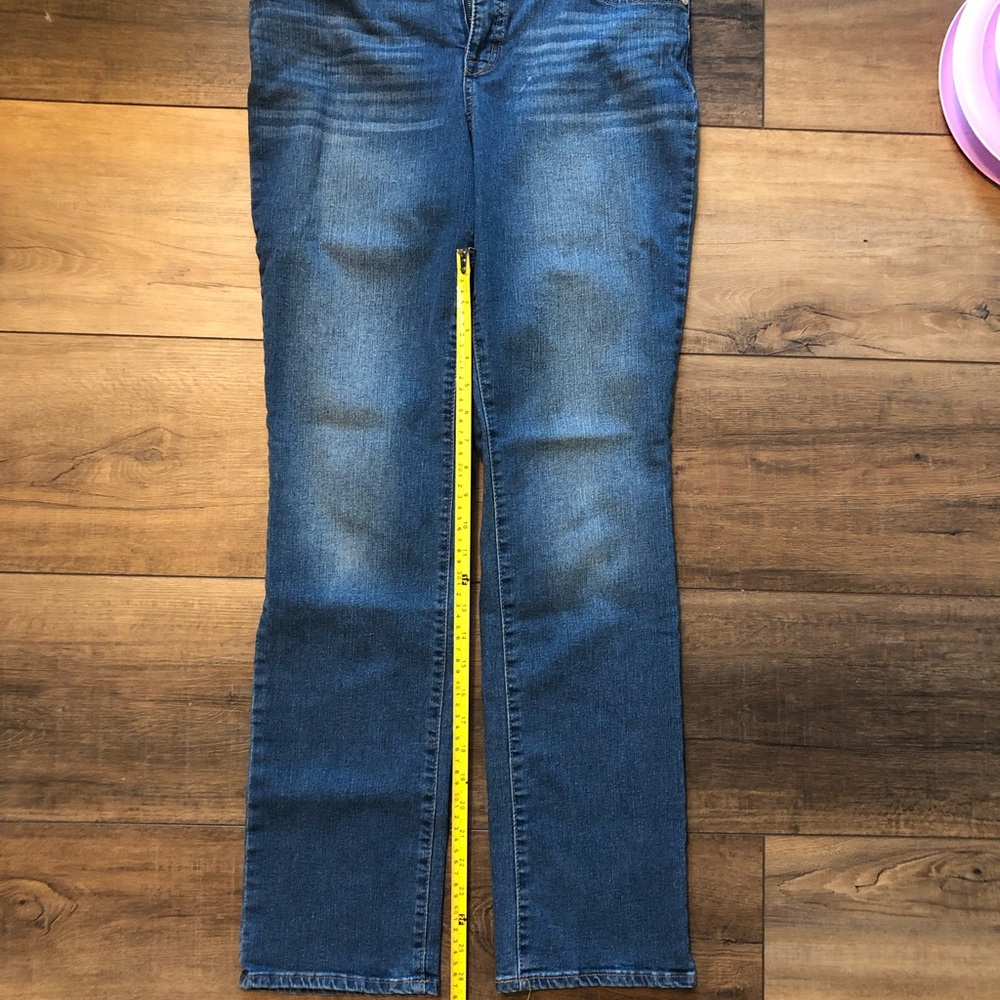 Code Bleu Blue Straight Leg Jeans Classic Denim